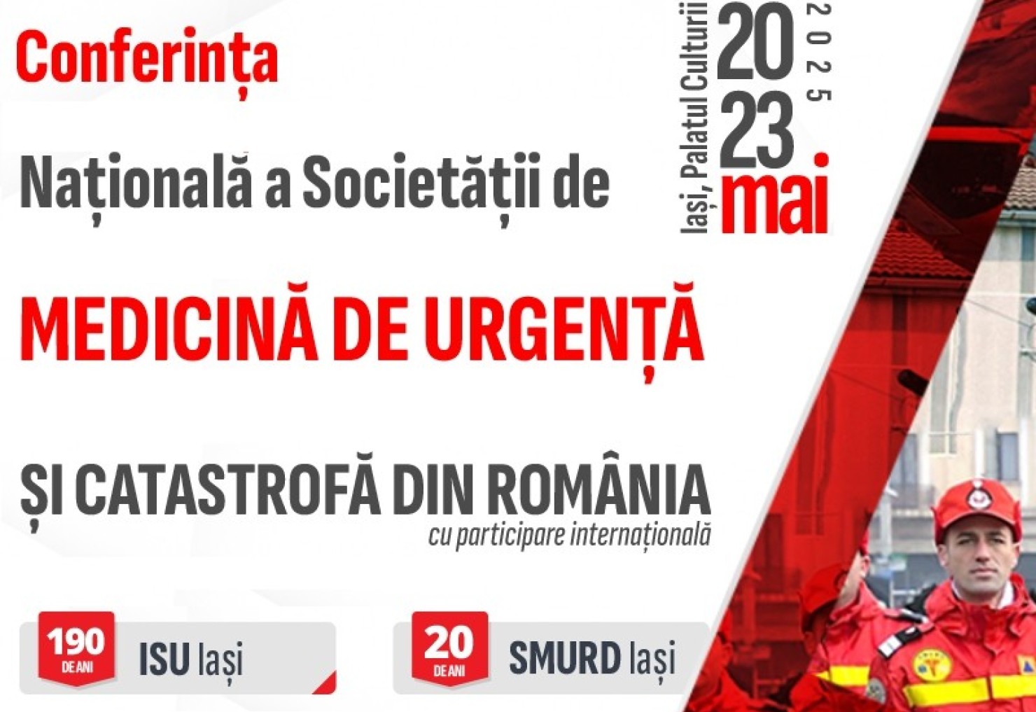 Conferința Societății de Medicină de Urgență și Catastrofă din România