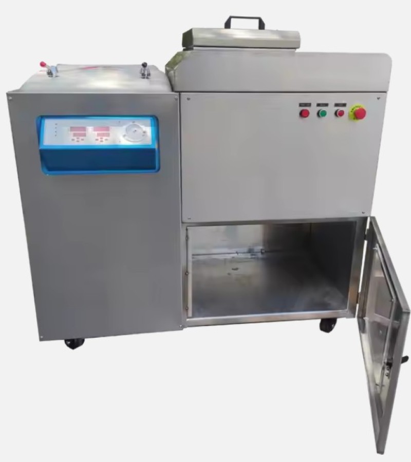 Integrated shredder and autoclave sterilizer for medical waste